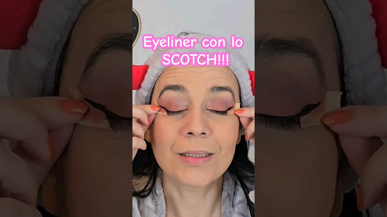 EYELINER CON LO SCOTCH!!! #shorts