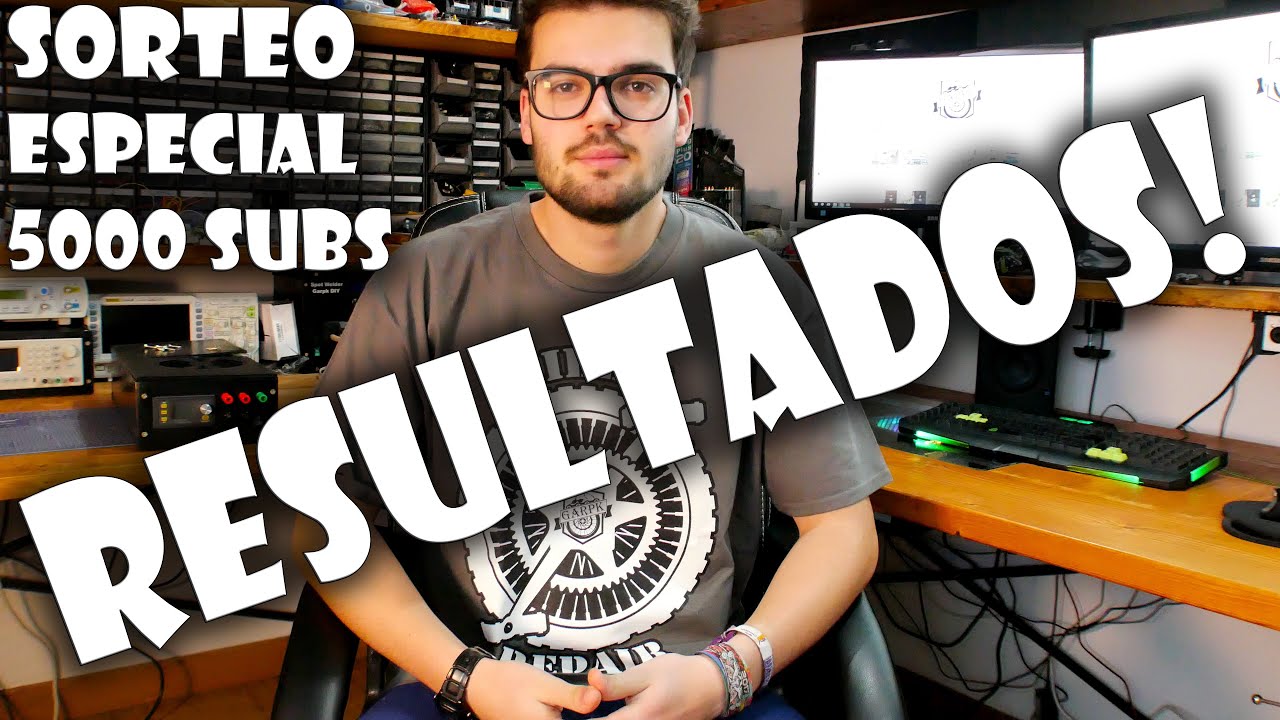RESULTADOS SORTEO 5000 Subs - Garpk Bikes