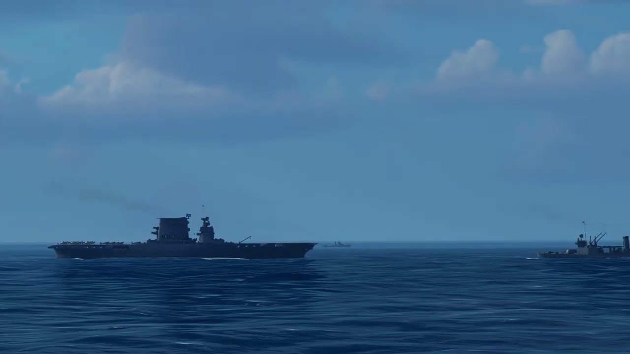 Task Force Admiral: 5 mins of planes taking off Lexington.