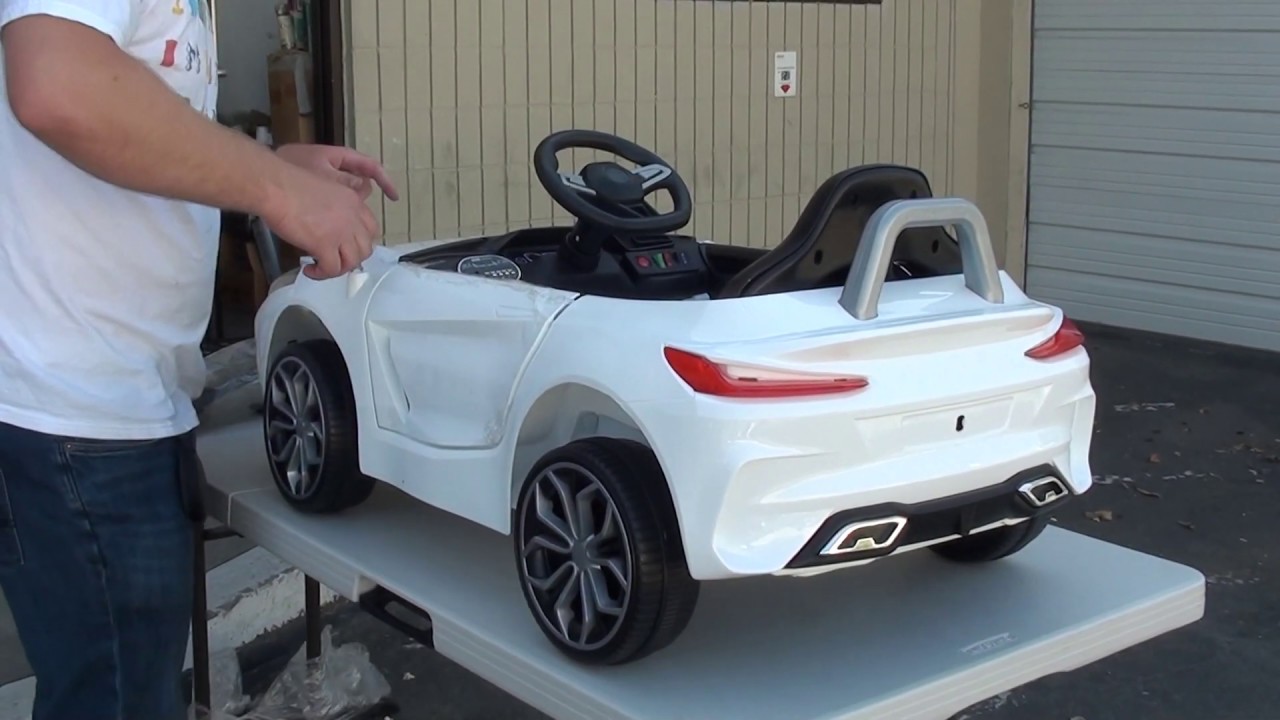 Z4 Electric Ride On Car Assembly and Remote Pairing
