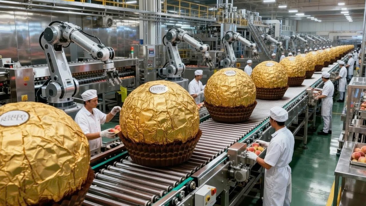 Inside Ferrero’s Chocolate Factory: How Premium Chocolate Is Made on a Massive Scale