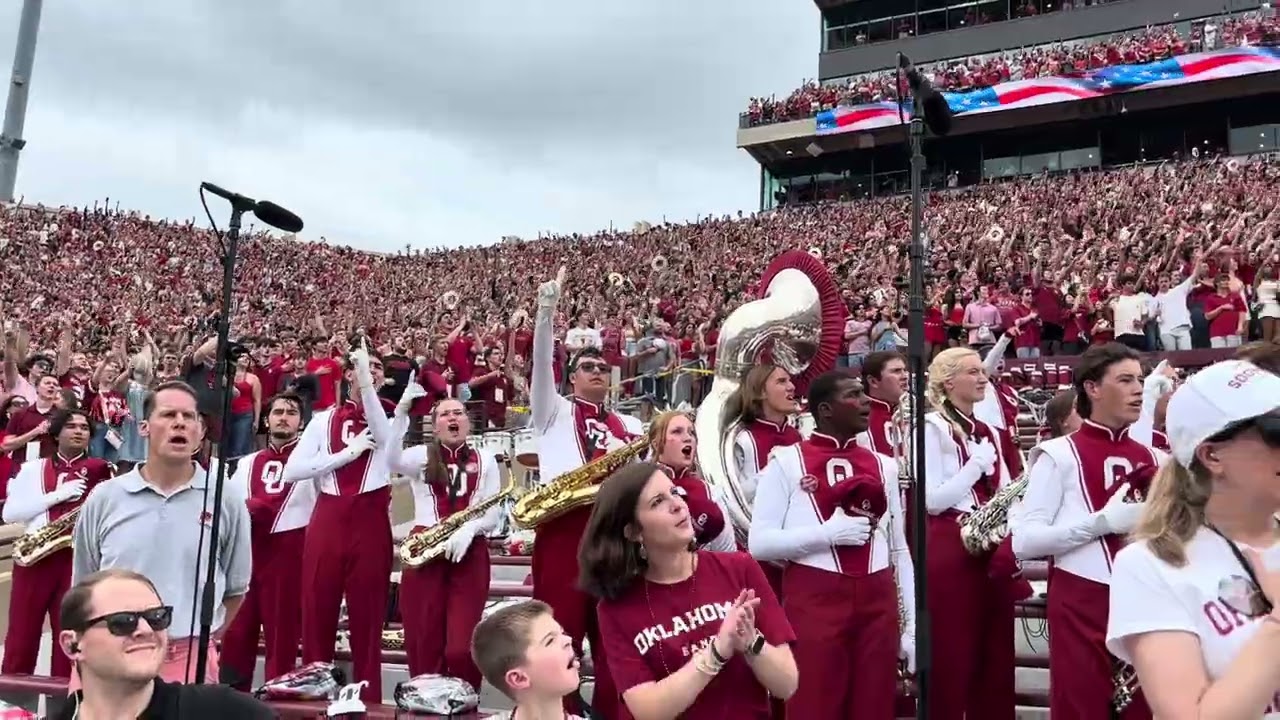08-30-2025 Illinois State @ Oklahoma football. The 