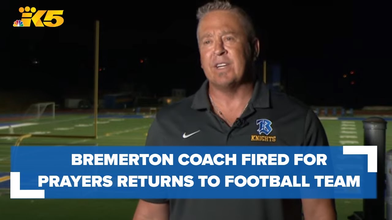 Joe Kennedy, Bremerton football coach fired for prayers, returns to the field