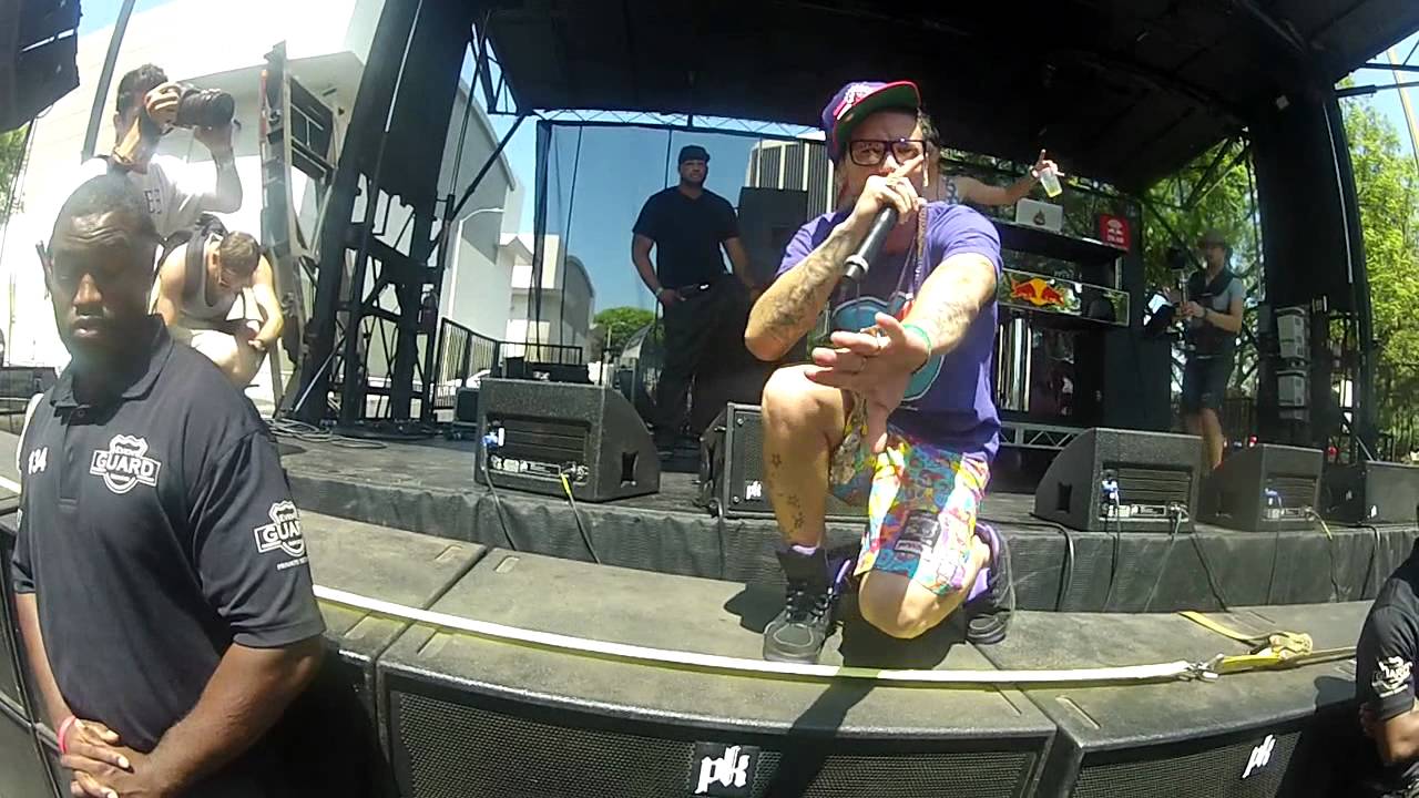 Riff Raff- lil mama I'm sorry @ Mad Decent Block Party Los Angeles 2012- Momma I'm sorry