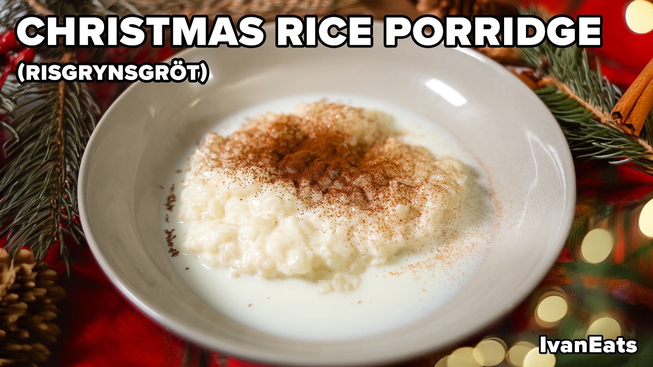 Easy & Creamy Christmas Rice Porridge | RISGRYNSGRÖT (JULGRÖT)