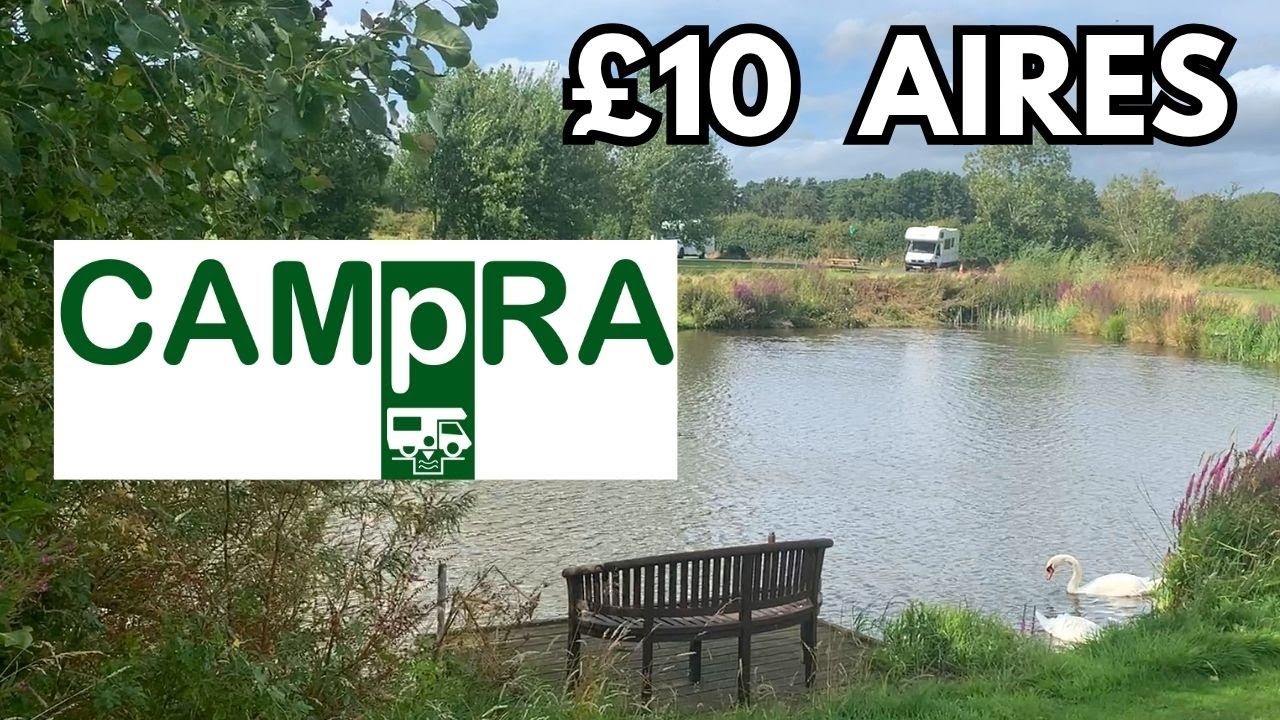 Motorhoming in CAMpRA UK aires: 6 great aires for £10/night