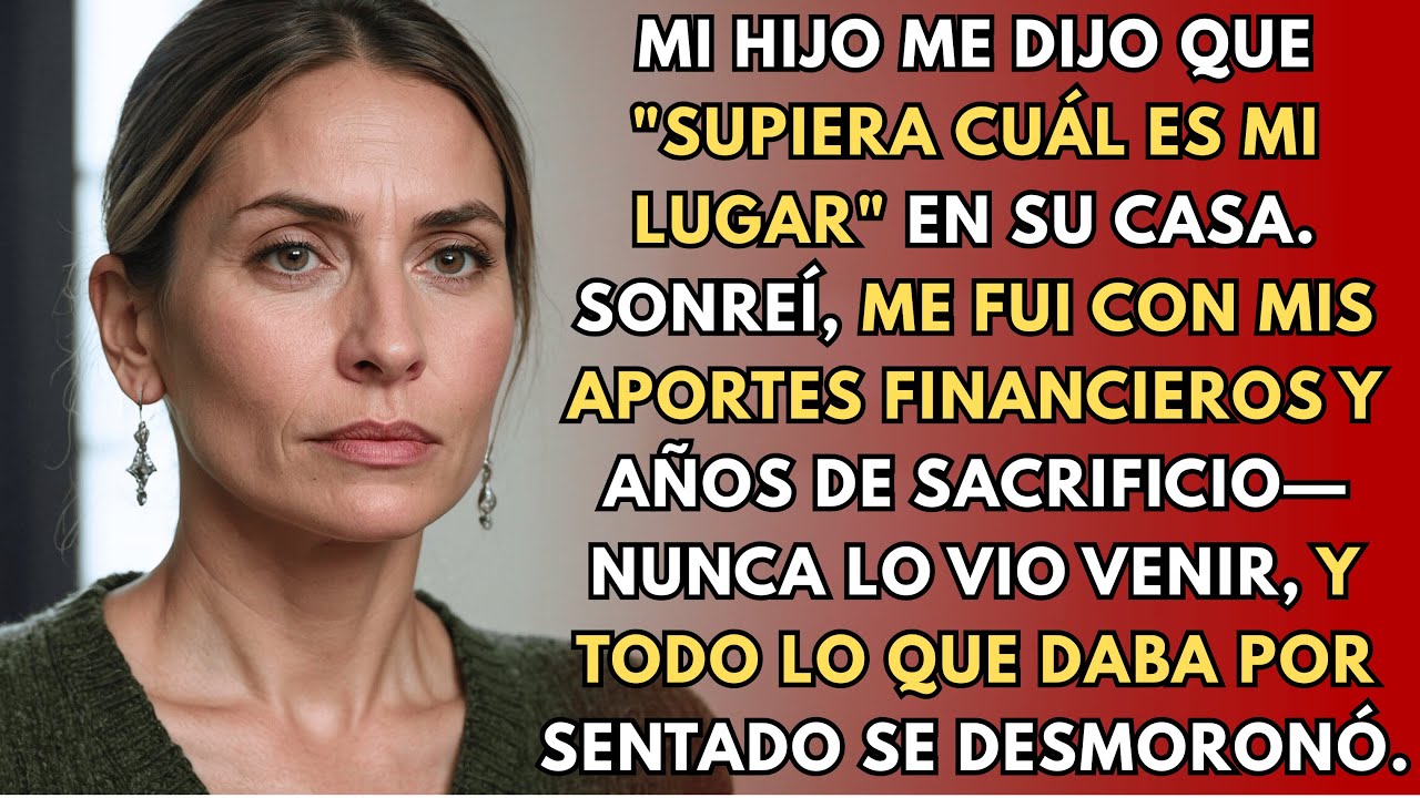 Mi hijo me dijo que 