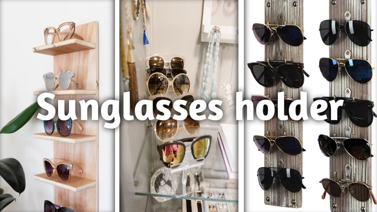 DIY Sunglasses Holder Design Ideas I Sharifa Fashion