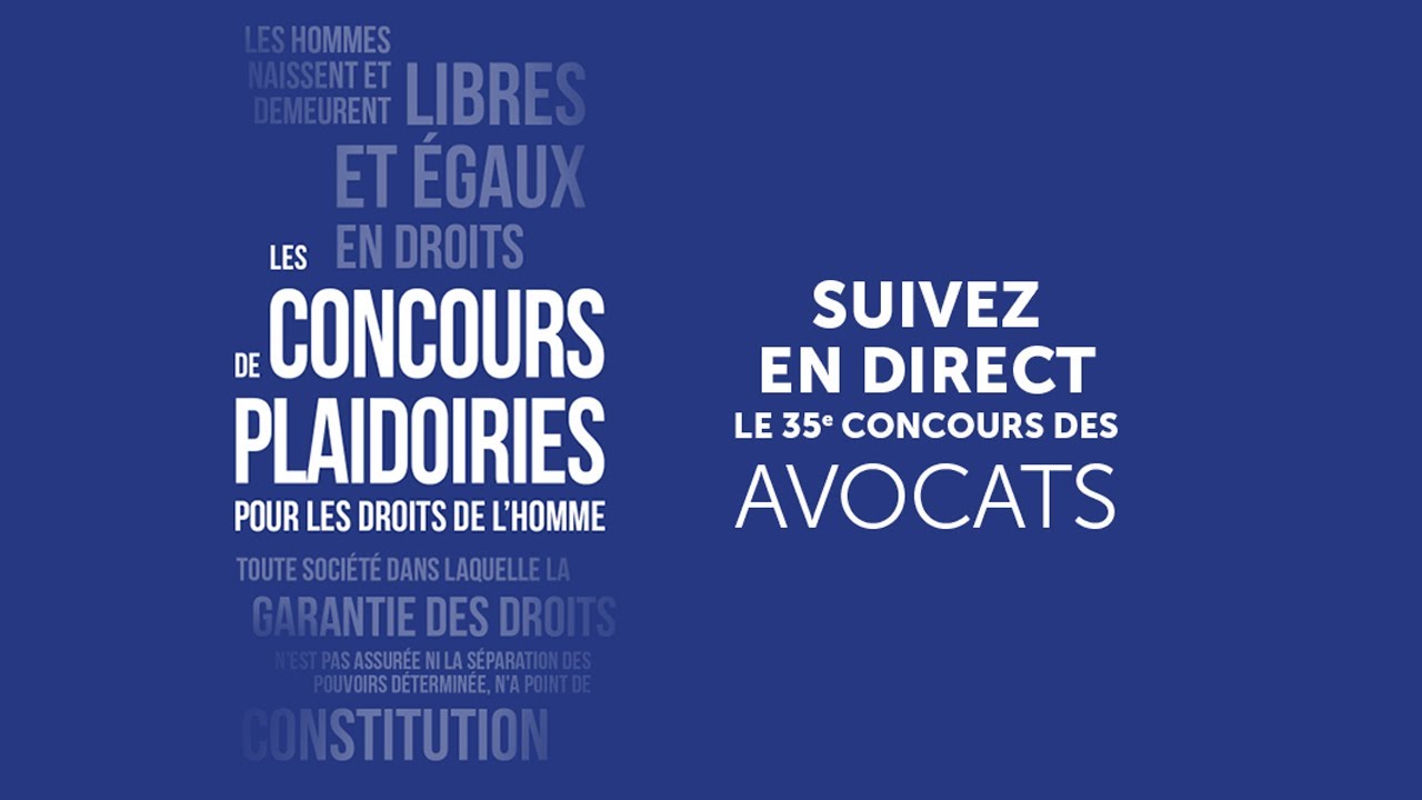 Concours de plaidoiries des avocats 2024 au Mémorial de Caen