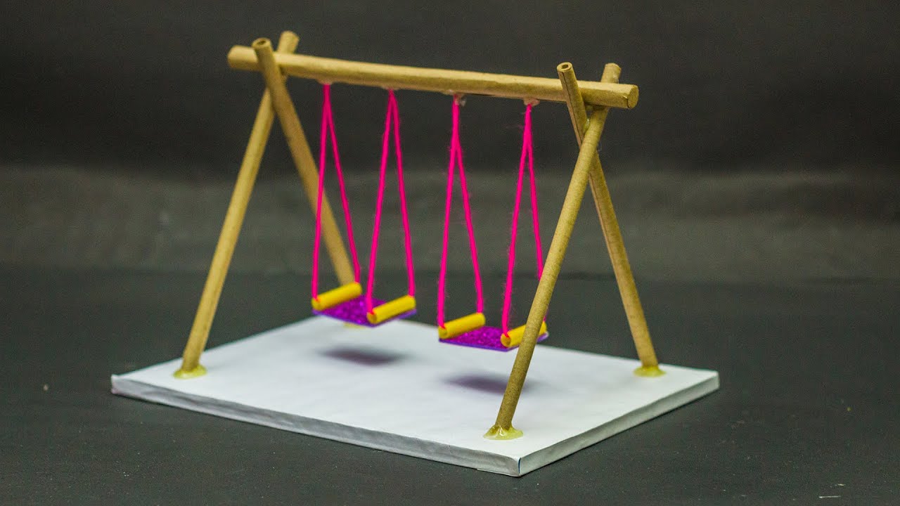 School Crafts | Miniature Swing