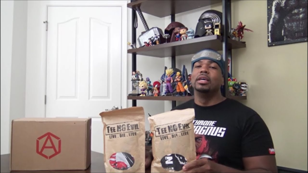 A-BOX October 2017 & TeeNoEvil UNBOXING!!!