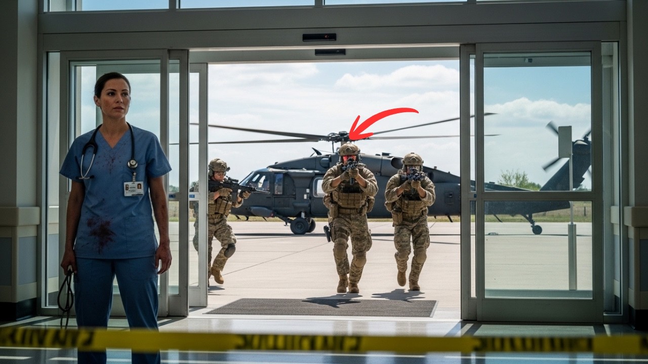 Морпехи не знали, что медсестра-новичок — Navy SEAL, пока не ворвались вооружённые люди