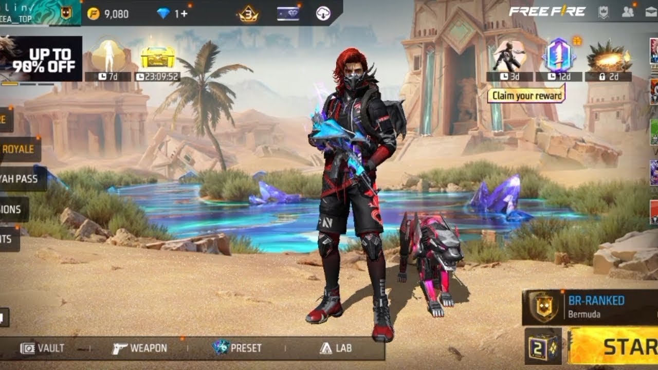 Garena Free Fire ~BR-Ranked solo gameplay 2026