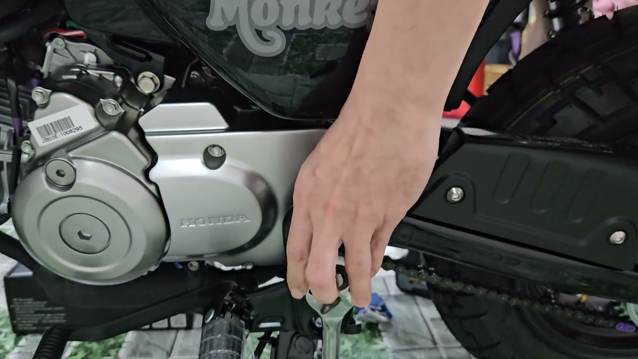 Honda monkey125 '23 ติดตั้งพักเท้าคนซ้อน Revolution #hondamonkey #monkey125