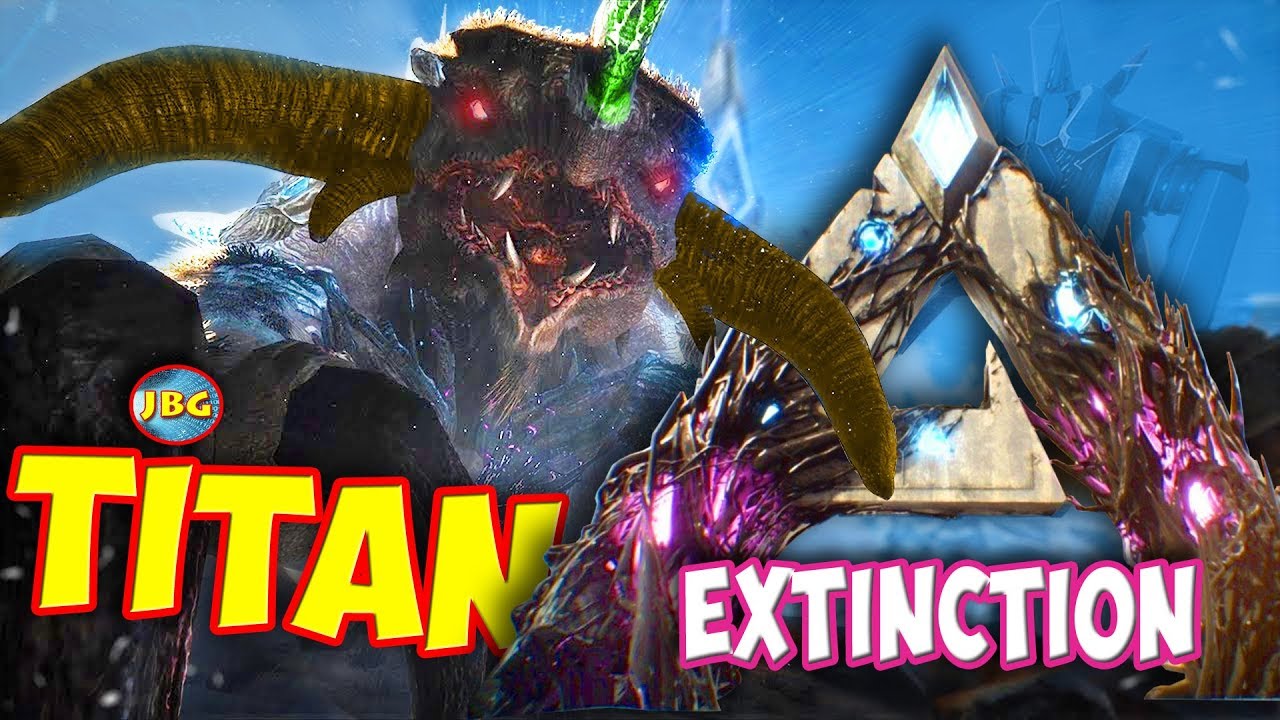 Ark Survival Evolved - Extinction (ВЫМИРАНИЕ) - ОБЗОР САМЫХ БОЛЬШИХ СУЩЕСТВ - ТИТАН И МЕГА МЕК