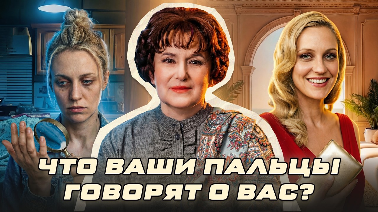 ЧТО ВАШИ ПАЛЬЦЫ ГОВОРЯТ О ВАС? ТЕСТ ПО РУКЕ | Ольга Липская