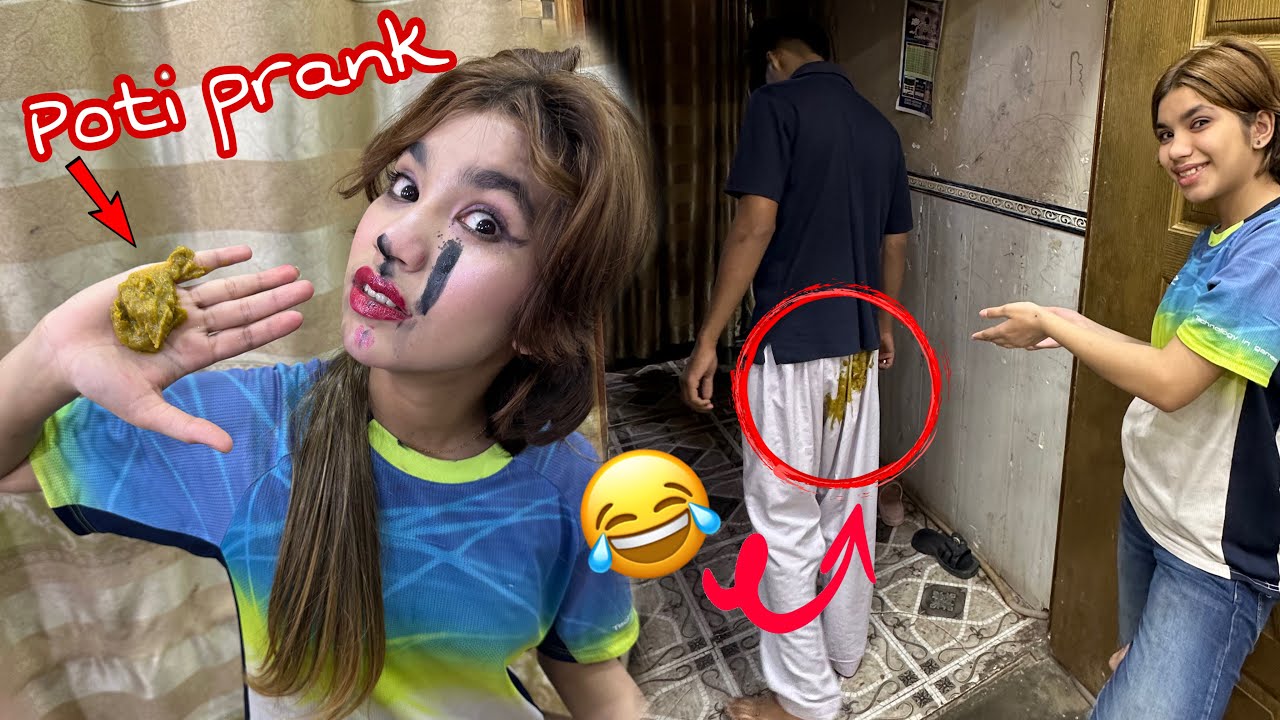 Dua ka poti prank bhai ka sath 😂😂😂￼