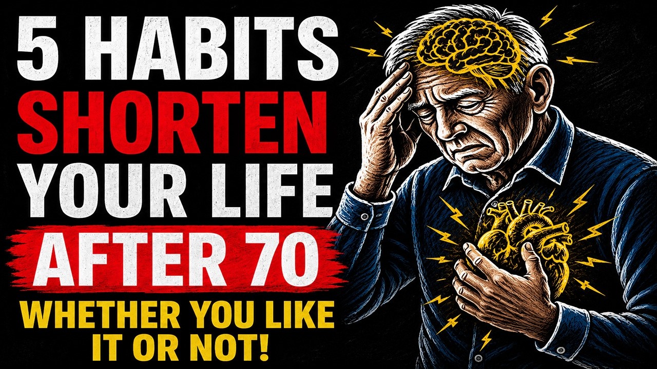 Once You Turn 70 &mdash; Stop These 5 Habits Before It's Too Late | Senior health