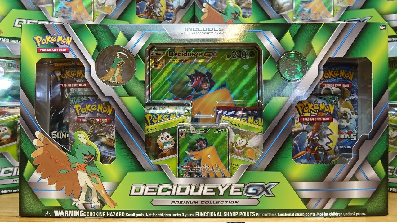 Opening 25x Decidueye GX Premium Collection Boxes