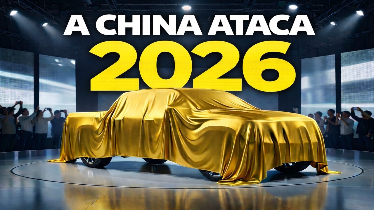 CONFIRMADO! As 5 PICAPES CHINESAS de 2026 que DOMINARÃO o Mercado