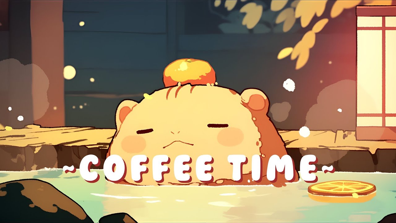 [Full Hour] Capybara Lofi Radio - Relaxing Jazz Hop Collection ~ Sweet Dreams ~ 🦫 🎧 ✨
