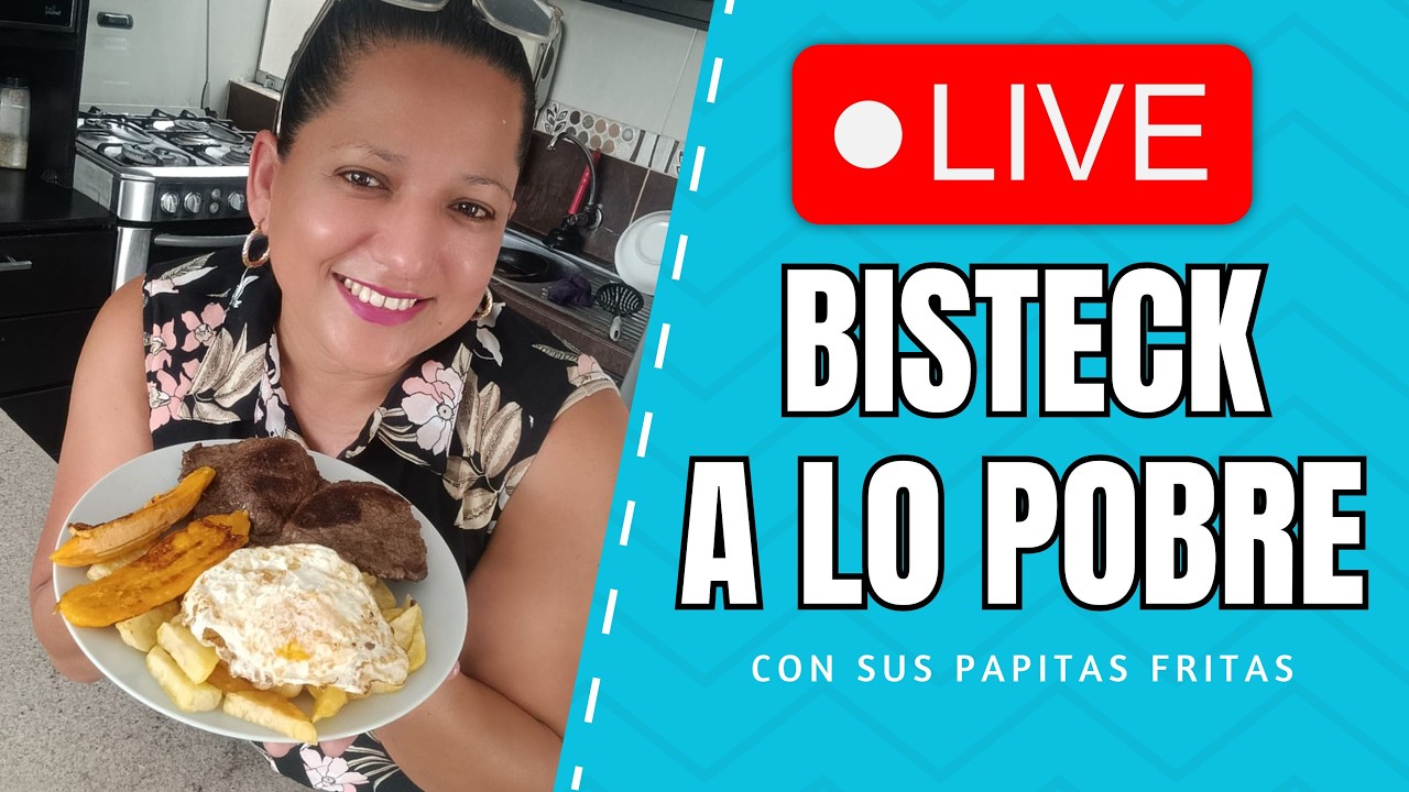 Bisteck a lo Pobre en Vivo 🍳🔥 ¡Cocina Conmigo en Rinconcito Deli Deli!