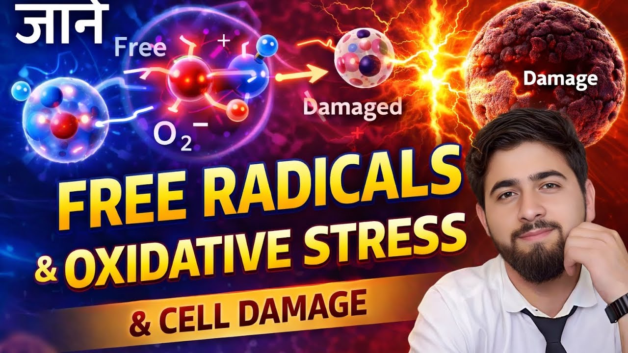 What Are Free Radicals And Oxidative Stress? | Complete Explanation