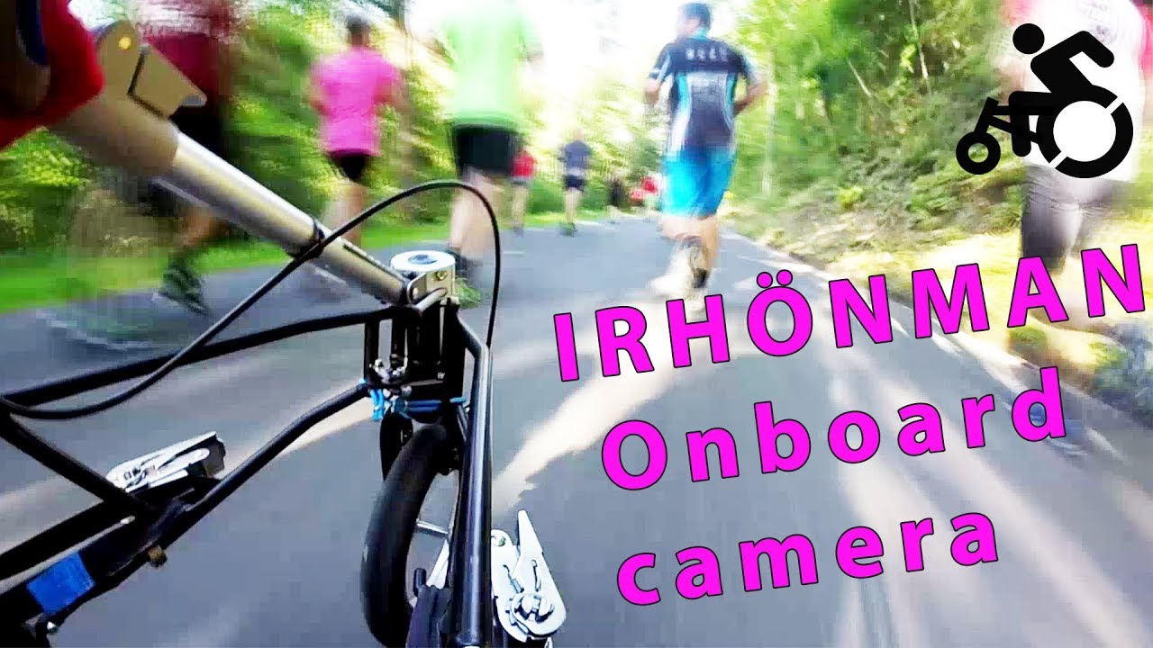 Mit Rollstuhl schneller als Jogger? IRH&Ouml;NMAN mit Vosara - Onboard camera