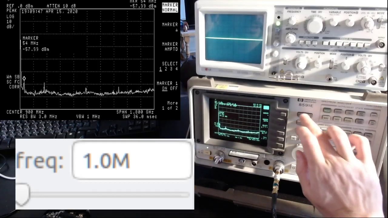Episode 6: HackRF as a signal generator - a first look