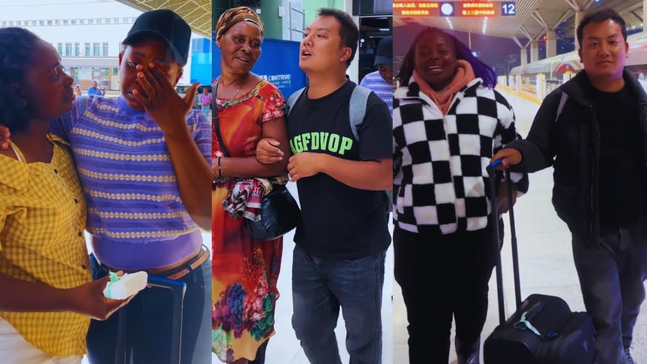 The video was taken last winter when leaving Zimbabwe