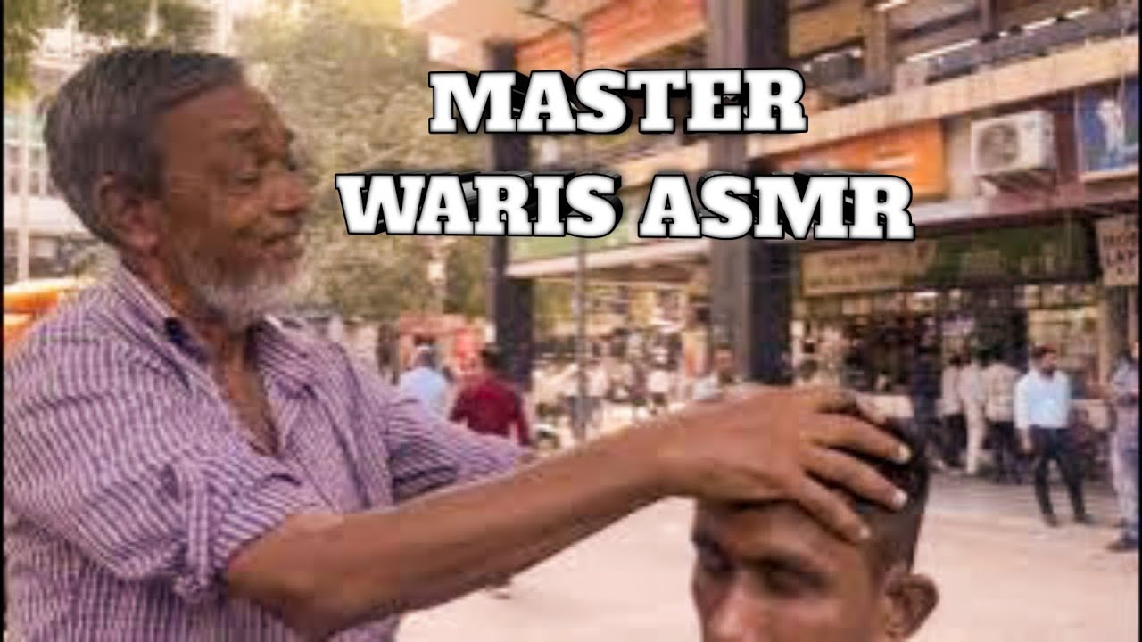 Old Man Amazing Head massage | Indian ASMR | Only $1.20 |The cosmic massage 💫 |