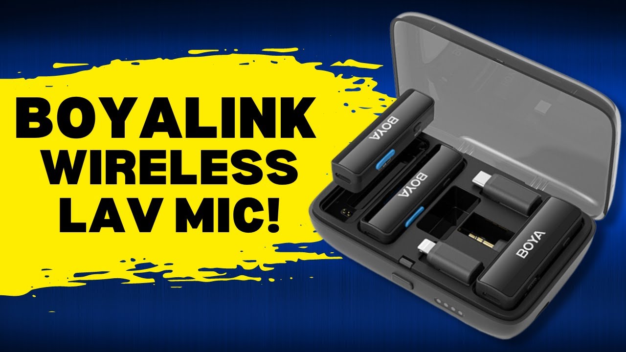 Elevate Your Audio - BOYA's New BOYALINK Lavalier Mic Tested! YouTube Version