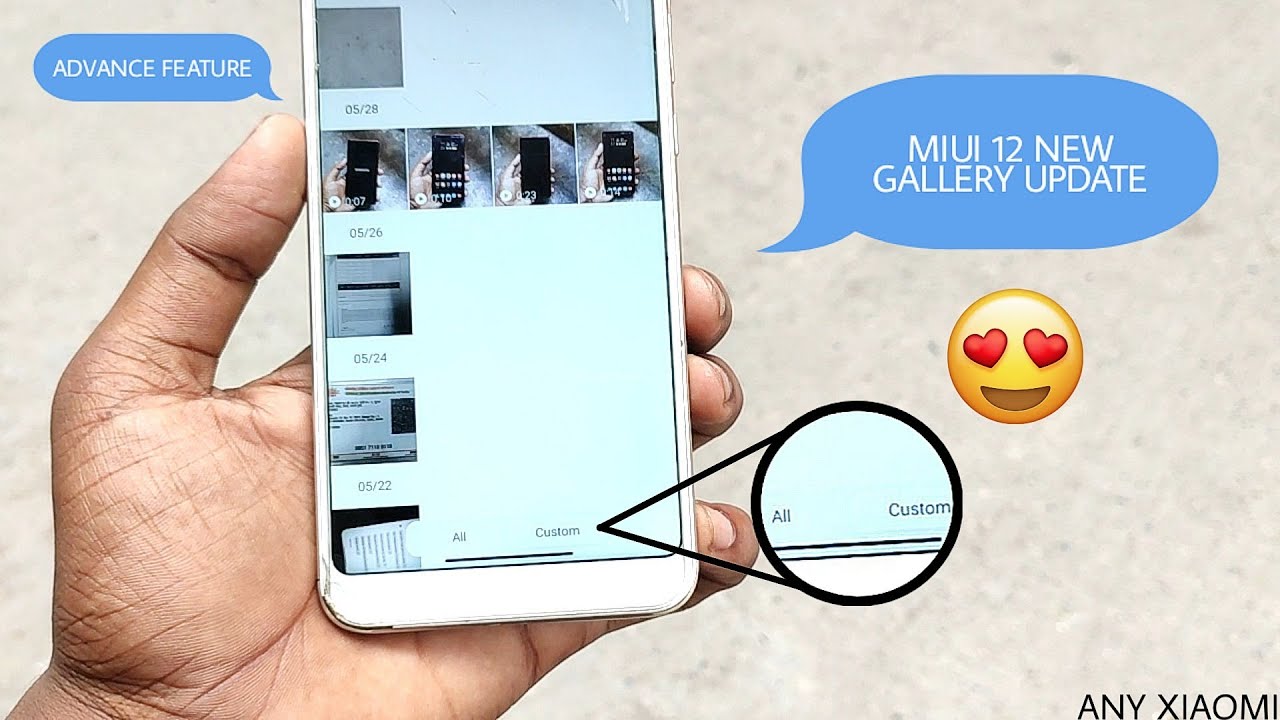 MIUI 12 New Gallery Update For Xiaomi Phone | Some Advance Feature Unlocked