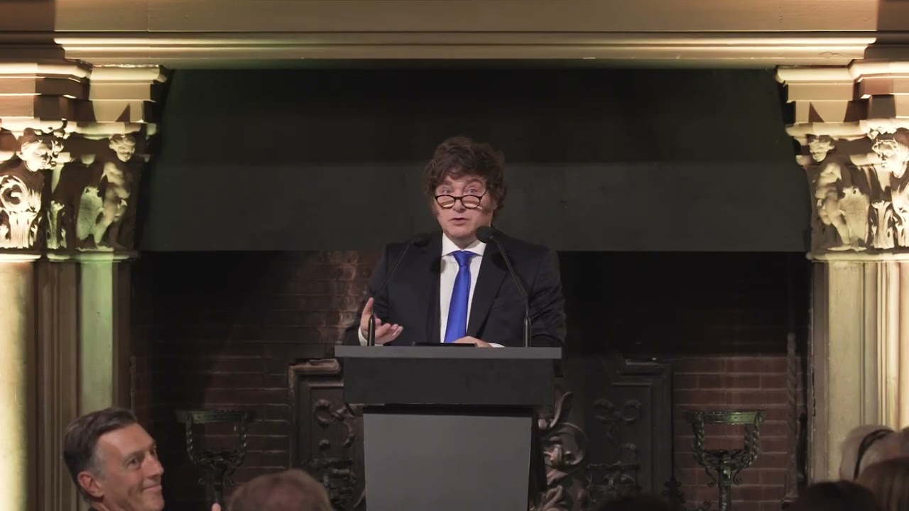 Discurso del Presidente Milei en el encuentro organizado por el JP Morgan en el MNAD