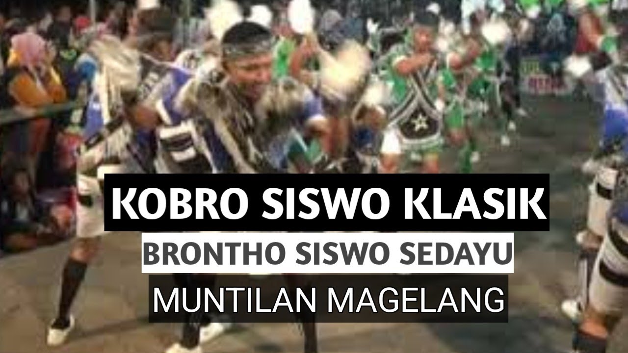 kesenian indonesia Kobro siswo Brontho Siswo sedayu muntilan,traditional art dance #kobro