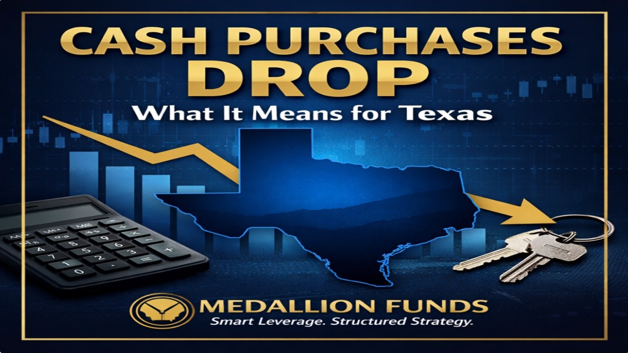 Cash Home Purchases Drop in Texas — Why Smart Buyers Are Financing Again