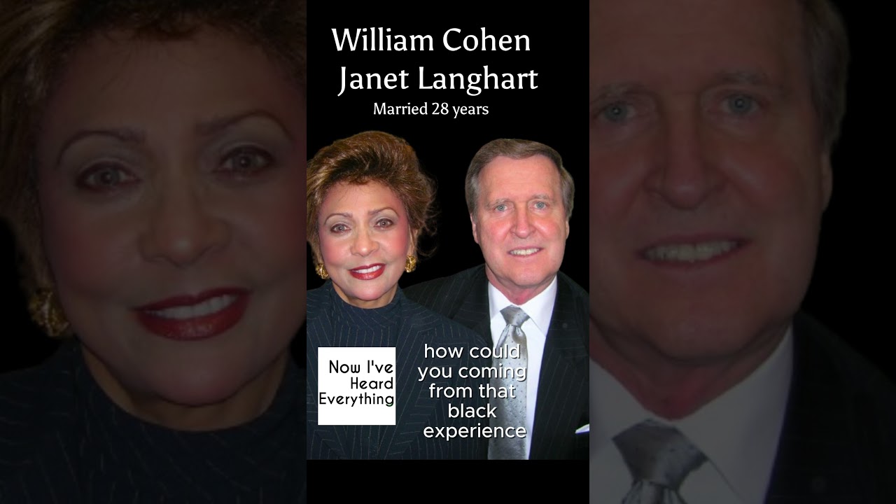 An Extraordinary Couple: William Cohen & Janet Langhart #interracial #mixedmarriage #race #marriage