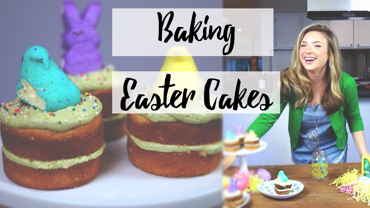 Easter Mini Cakes! | Jenniferladybug