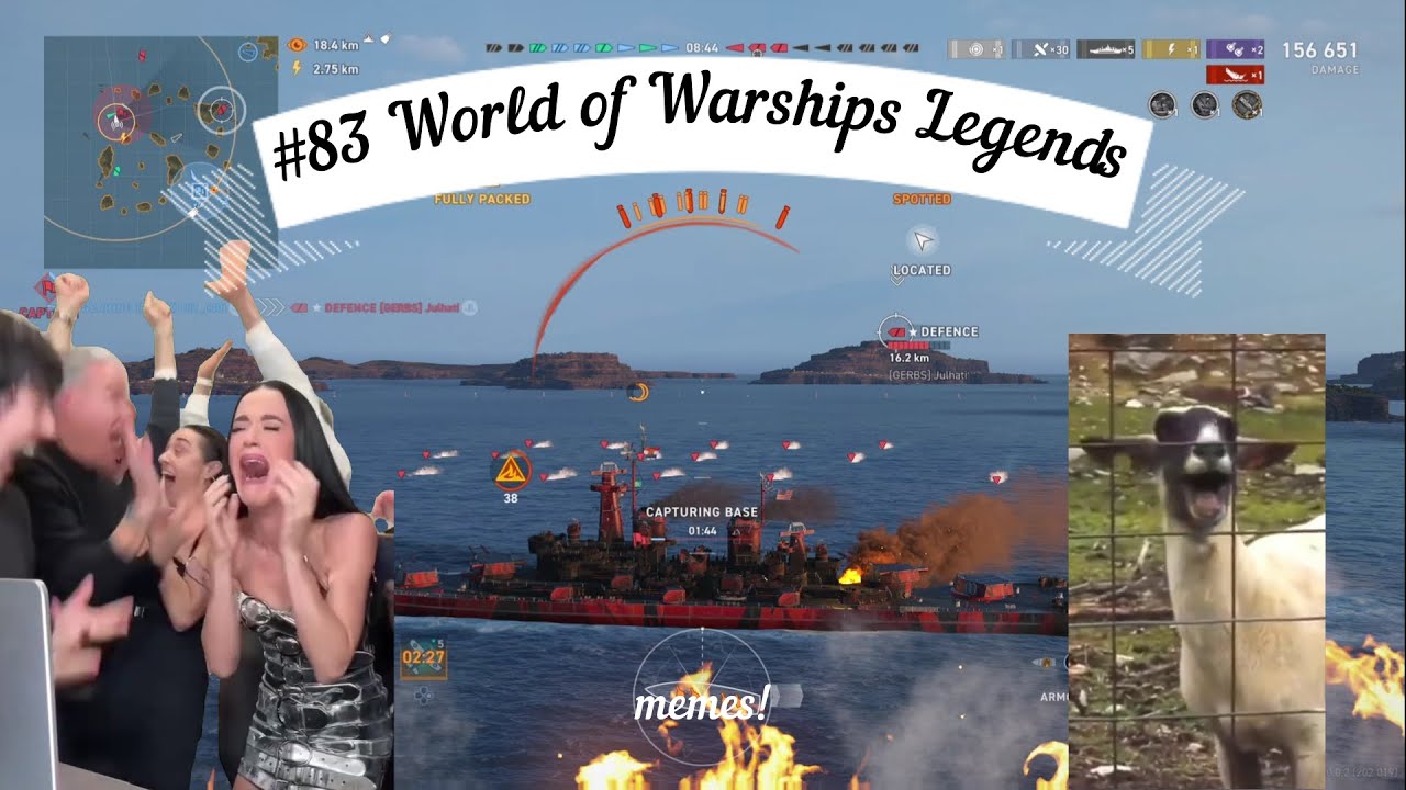 #83 World of Warships Legends MEMES!