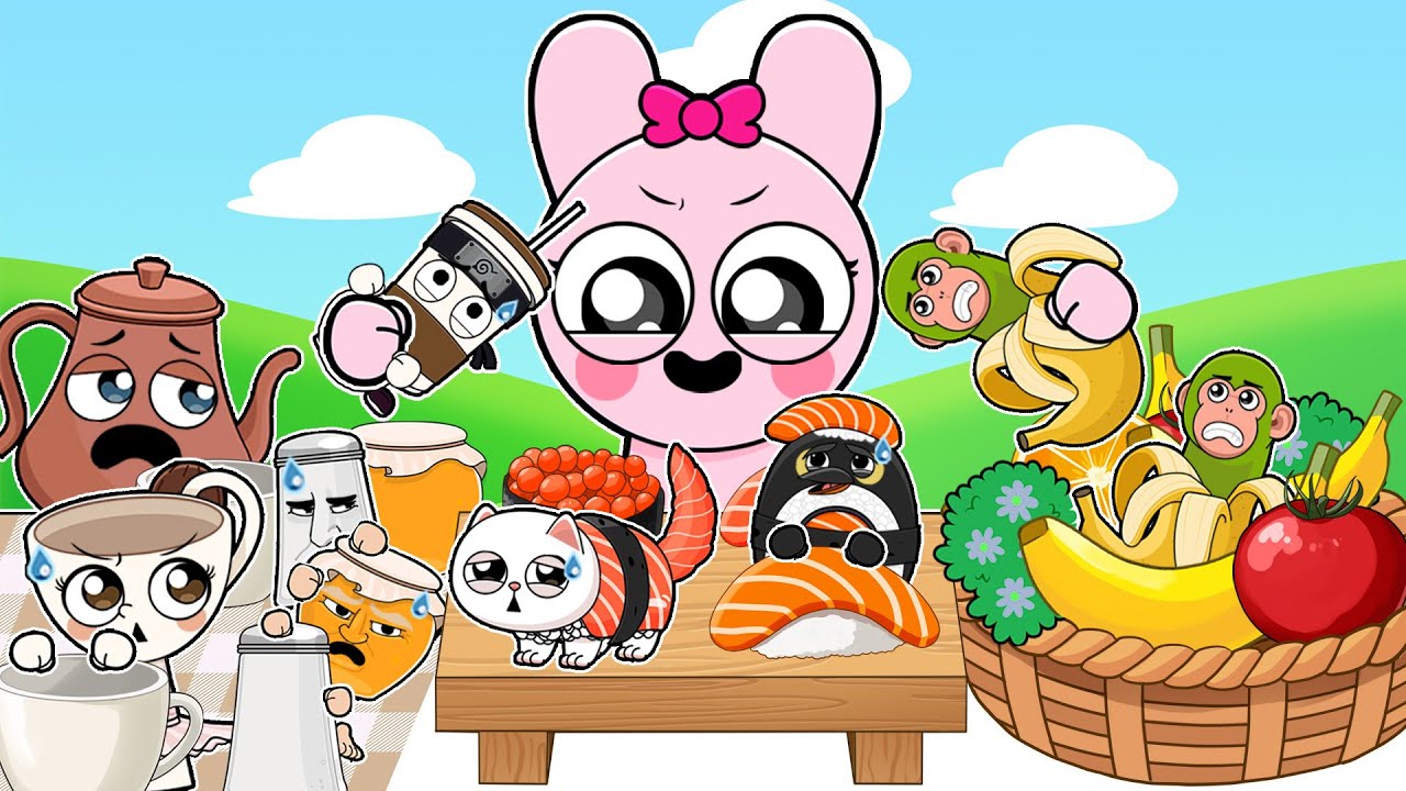 Baby Pinki eating Brainrot? Incredibox Sprunki - Brainrot MUKBANG | ASMR | Animation