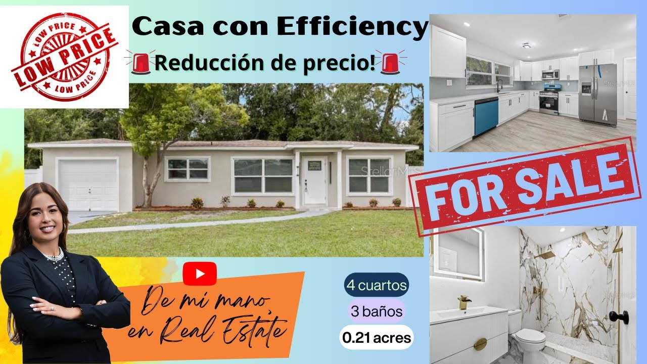 Casa remodelada con Efficiency en Tampa