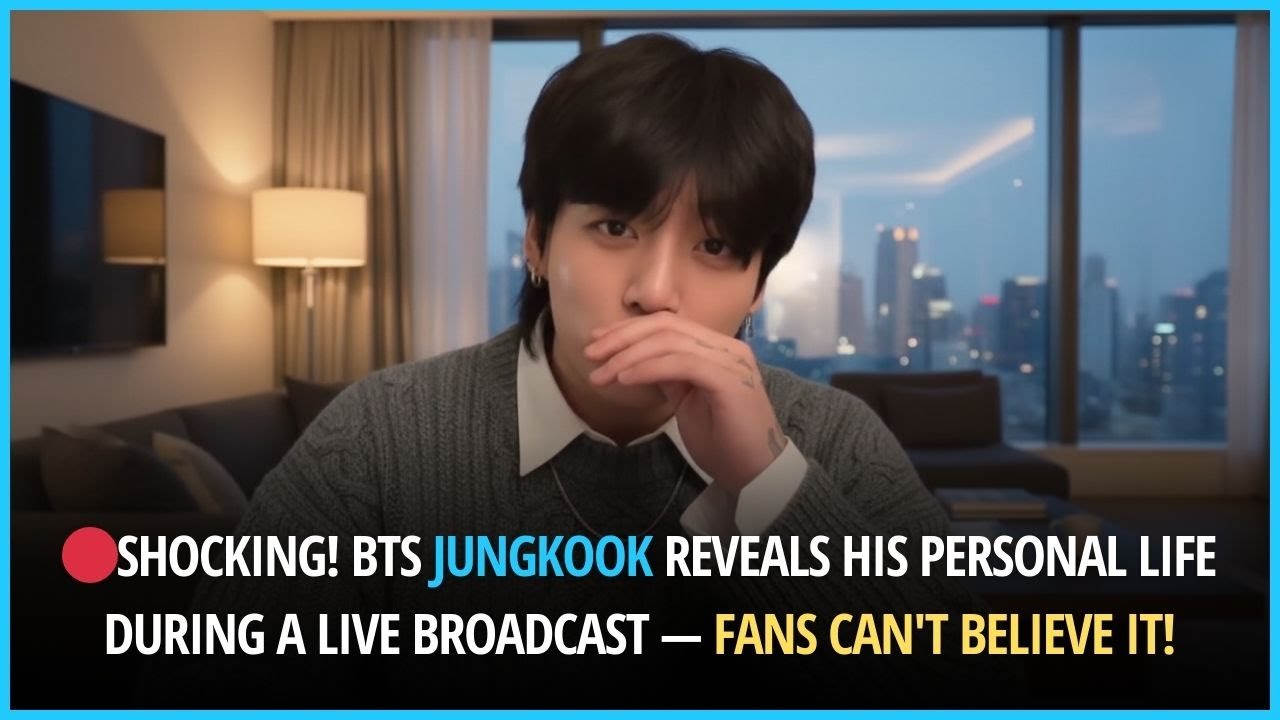 🔴Шок! Чонгук из BTS рассказал о своей личной жизни во время прямой трансляции