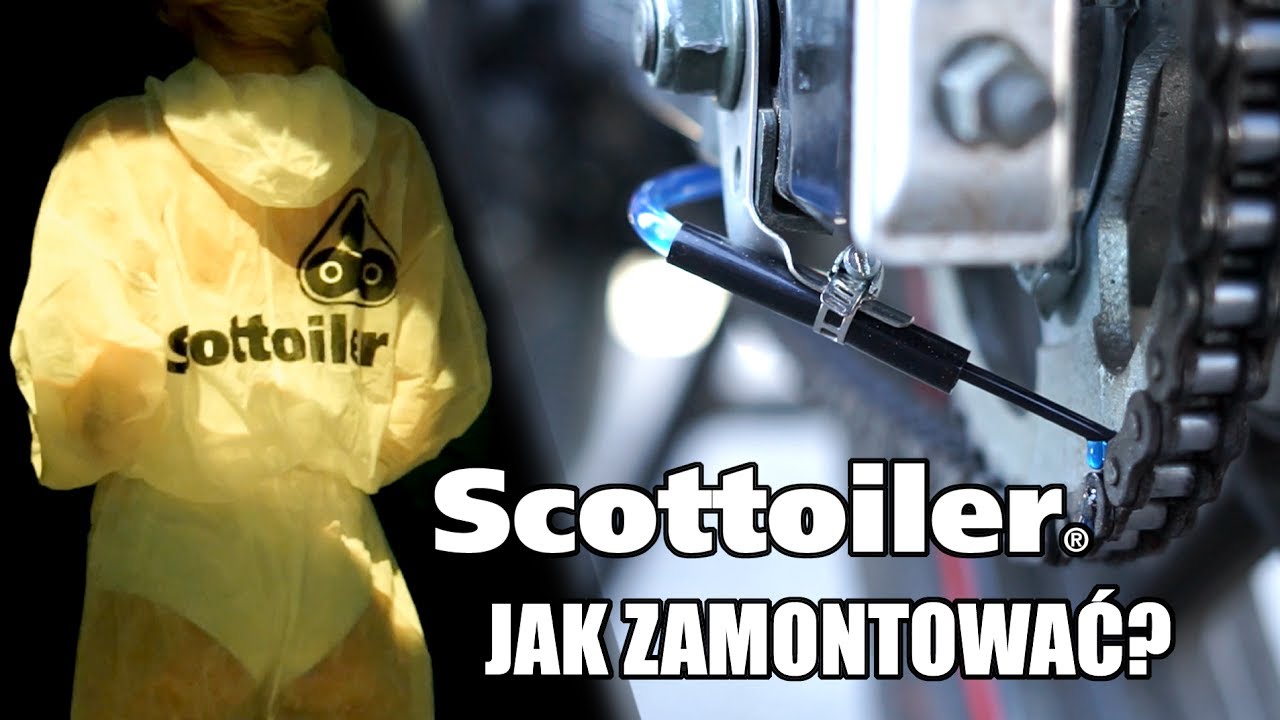 Scottoiler do smarowania łańcucha - jak zamontować, gdzie podłączyć?