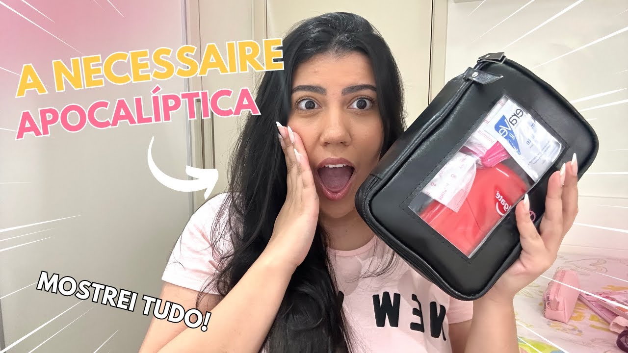 MOSTREI TUDO O QUE TEM NA MINHA NECESSAIRE 