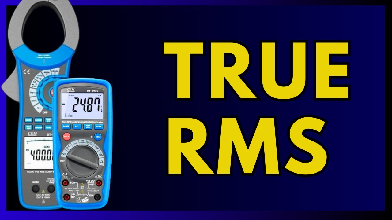 O que é TRUE RMS ?? Qual  diferença de um multimetro True RMS para um RMS??
