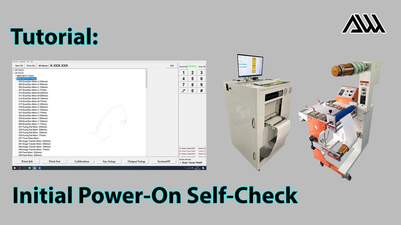 Initial Power-On Self-Check After Receiving the L300.
