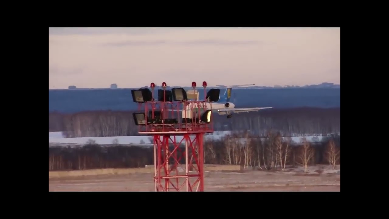 Uzbekistan airways tu154m take on