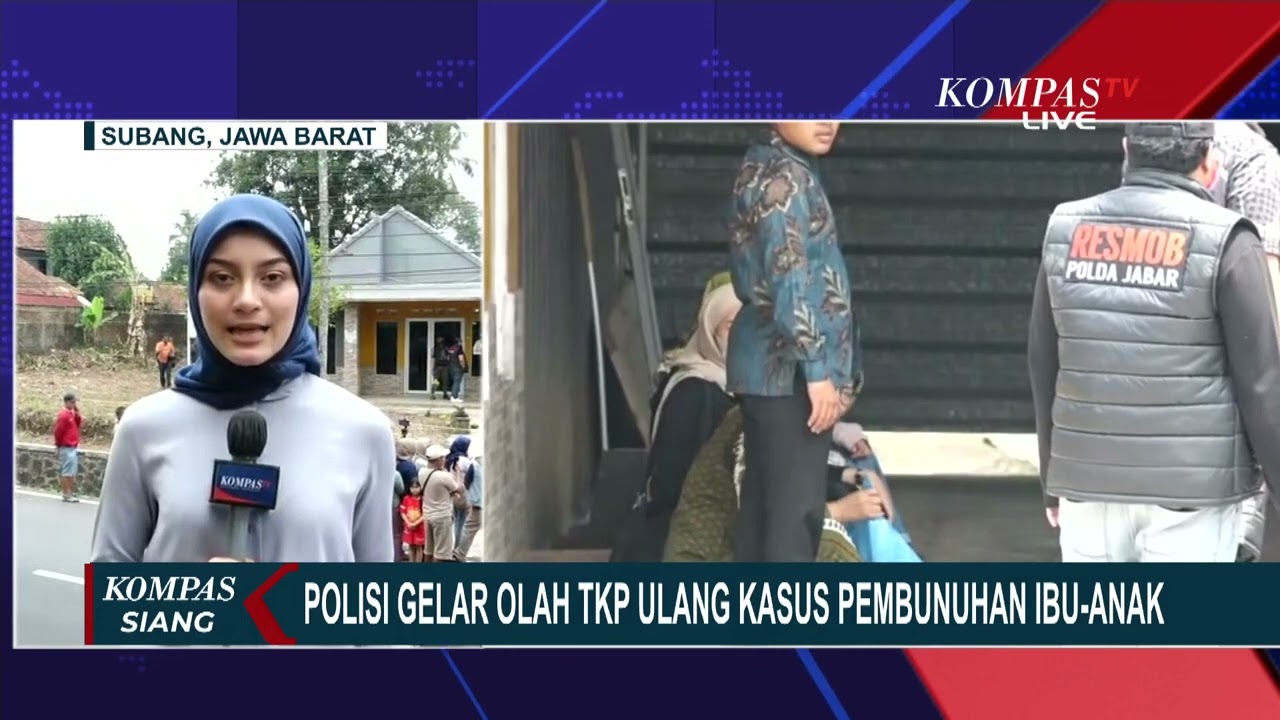 Proses Olah TKP Ulang Pembunuhan di Subang, Kenapa 3 Tersangka Lain Belum Ditahan