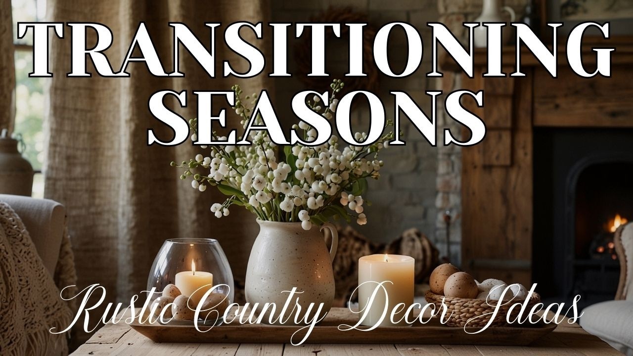 Transitioning Seasons: Rustic Country Decor Ideas for Winter & Spring 2025