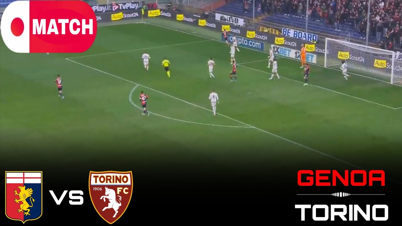 LIVE : Genoa vs Torino Live Stream / Italian Serie A Match - 2026
